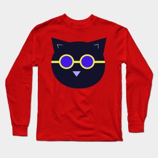 Cat in glasses Long Sleeve T-Shirt